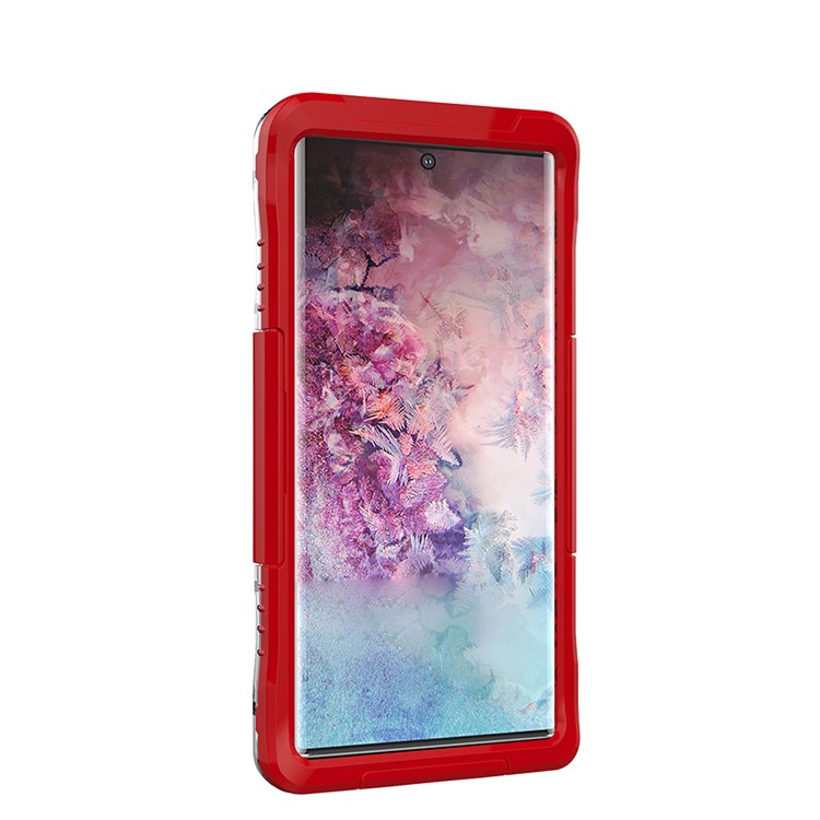 Couverture De Téléphone Portable Étanche PC + TPU Pour Samsung Galaxy Note 10 - Rouge-2