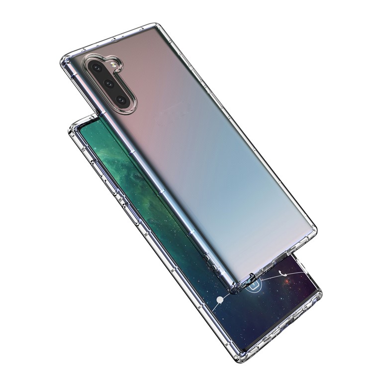 For Samsung Galaxy Note 10 Anti-fall Air Cushion TPU Clear Cover Protective Phone Case-4