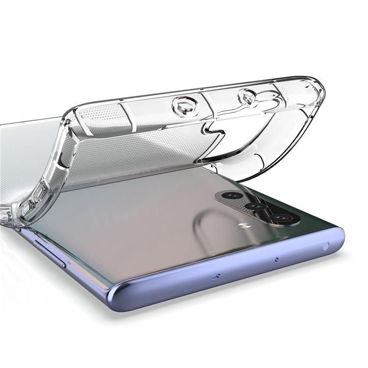 For Samsung Galaxy Note 10 Anti-fall Air Cushion TPU Clear Cover Protective Phone Case-8