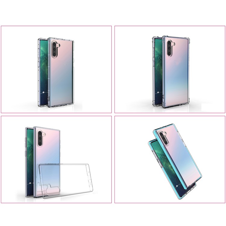 For Samsung Galaxy Note 10 Anti-fall Air Cushion TPU Clear Cover Protective Phone Case-9