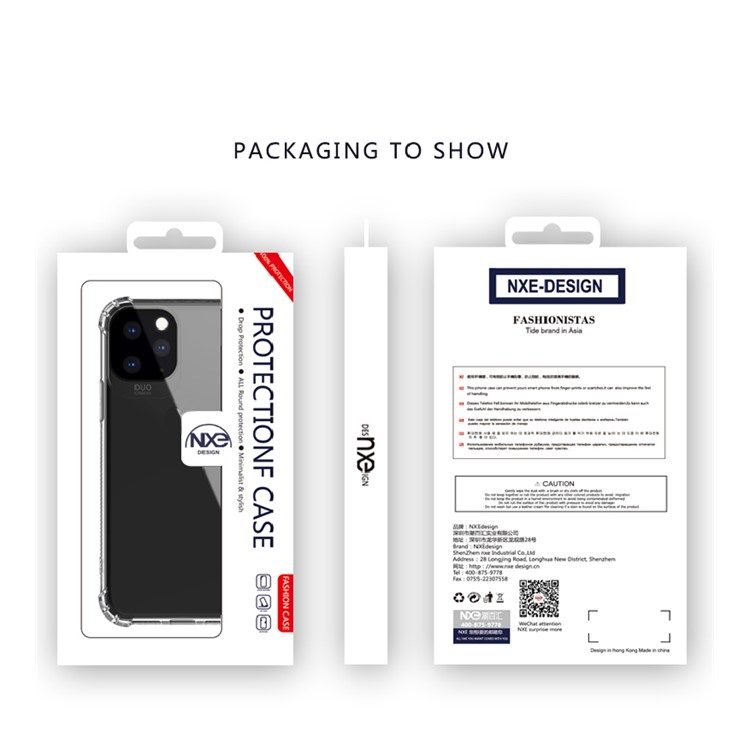 NXE Cristal Transparente TPU Capa Para Samsung Galaxy Note 10 Pro-6
