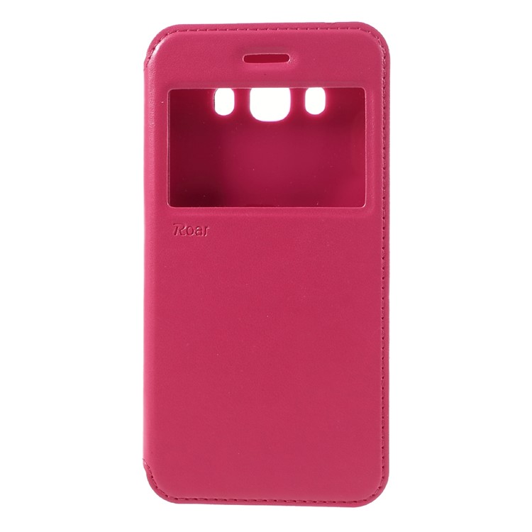 ROAR CORÉIA Noble View Leather Shell Stand para Samsung Galaxy J7(2016) J710 - flecha-3