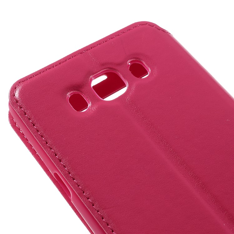 ROAR CORÉIA Noble View Leather Shell Stand para Samsung Galaxy J7(2016) J710 - flecha-9