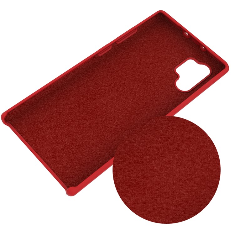 For Samsung Galaxy Note 10 Pro Soft Silicone Mobile Phone Case Cover - Red-5