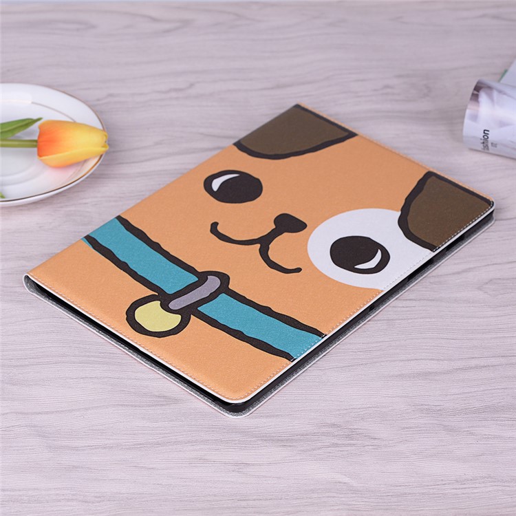Funda De Tableta De Cuero Con Soporte De Impresión De Patrón Para Samsung Galaxy Tab A 8.0 Wi-fi (2019) SM-T290 / T2953D - Perro-7