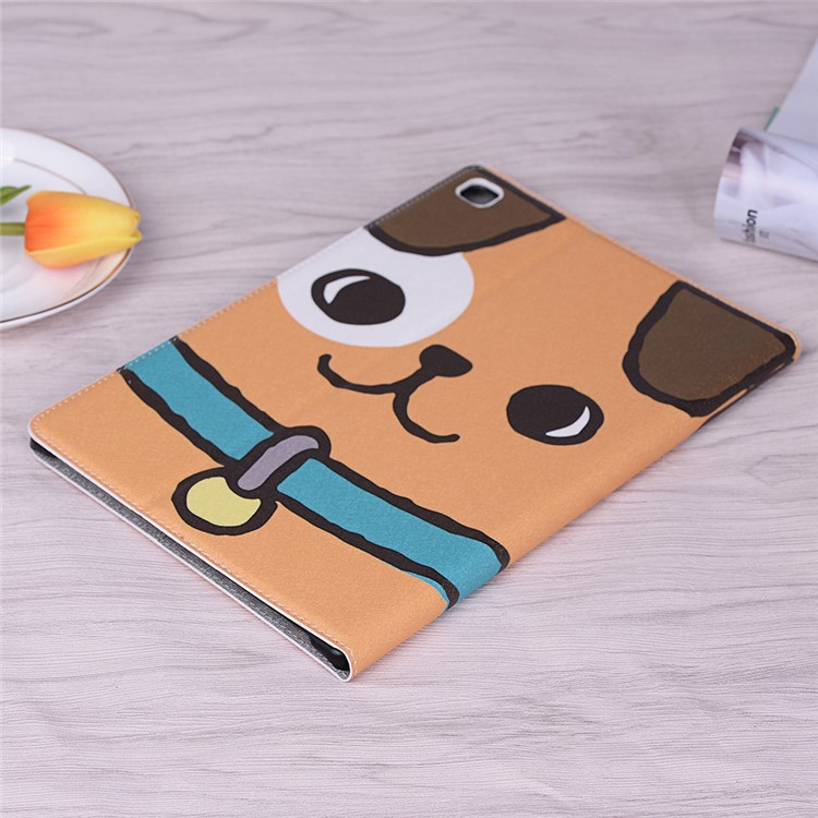 Funda De Tableta De Cuero Con Soporte De Impresión De Patrón Para Samsung Galaxy Tab A 8.0 Wi-fi (2019) SM-T290 / T2953D - Perro-8