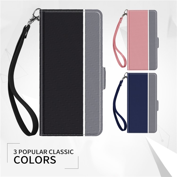 Estuche Para Teléfono Con Ranura Para Tarjeta Dual De Cuero Con Adsorción Magnética Con Soporte Para Samsung Galaxy Note 10 - Negro-10