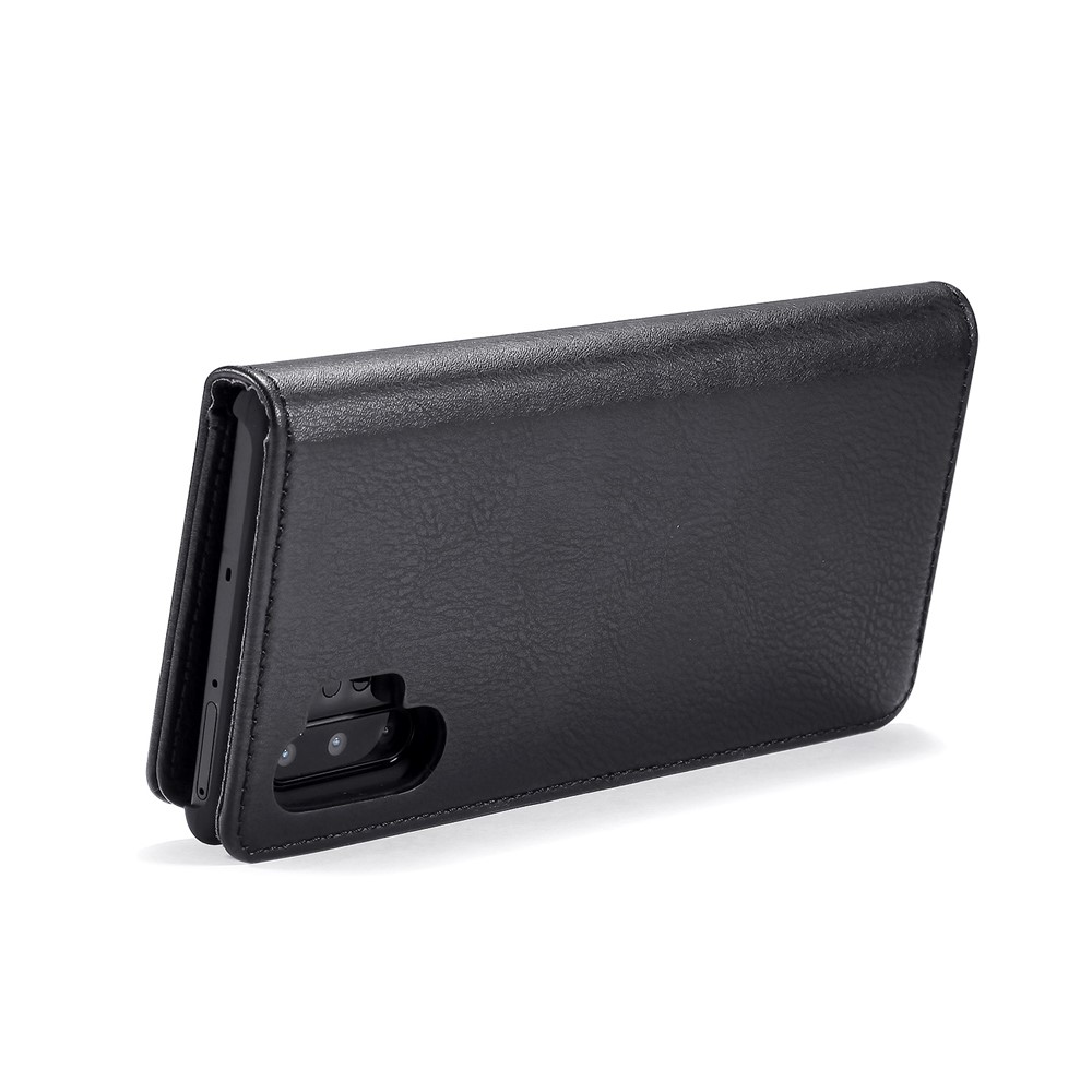 DG.MING Phone Case for Samsung Galaxy Note 10 Plus/Note 10 Plus 5G Detachable 2-in-1 Wallet Split Leather + PC Back Cover - Black-6