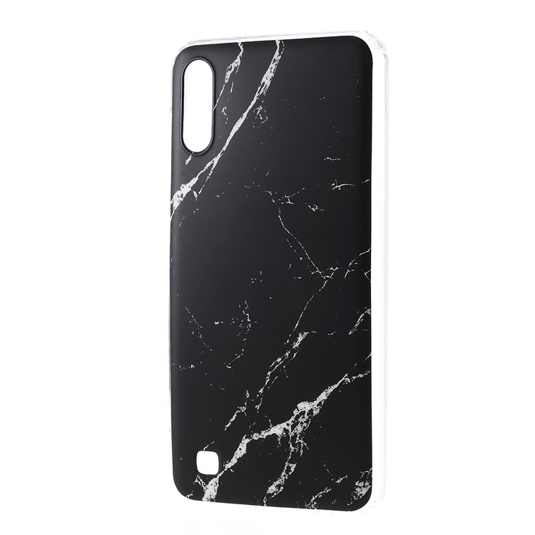 Marble Pattern IMD TPU Phone Shell for Samsung Galaxy M10/Galaxy A10 - Black-2