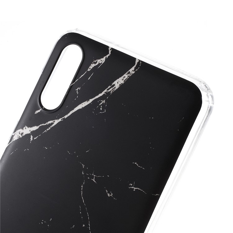 Marble Pattern IMD TPU Phone Shell for Samsung Galaxy M10/Galaxy A10 - Black-4