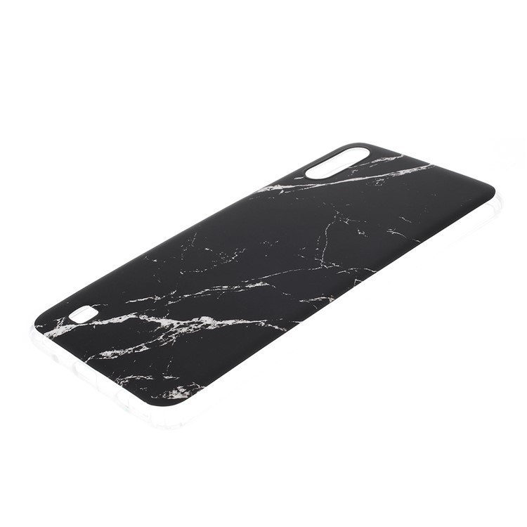 Marble Pattern IMD TPU Phone Shell for Samsung Galaxy M10/Galaxy A10 - Black-7