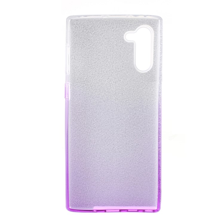 Gradient Color TPU + PC Hybrid Phone Cover Shell for Samsung Galaxy Note 10 - Purple-3