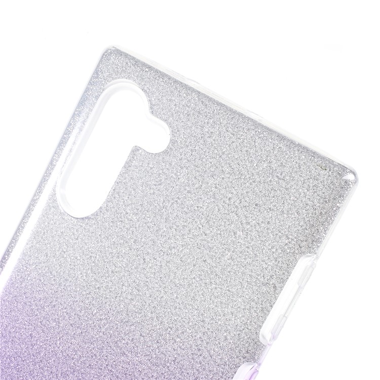 Gradient Color TPU + PC Hybrid Phone Cover Shell for Samsung Galaxy Note 10 - Purple-4