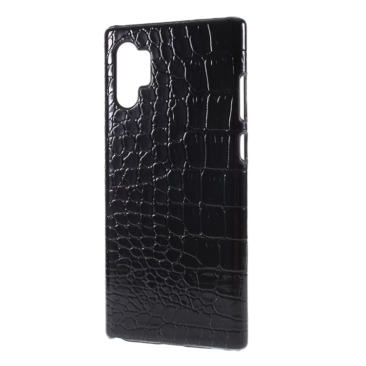 PU Leather Coated Hard PC Phone Case for Samsung Galaxy Note 10 Plus - Crocodile Texture-2