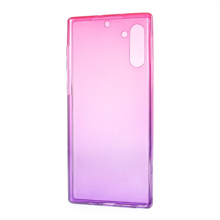 Gradient Color Front + Back 2-Piece TPU Case for Samsung Galaxy Note 10 / Note 10 5G - Pink/Purple-3