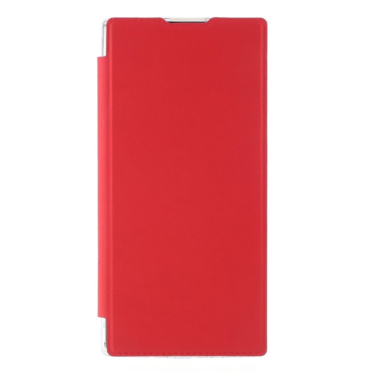 For Samsung Galaxy Note 10 / Note 10 5G Leather with Mirror Cell Covering - Red-10