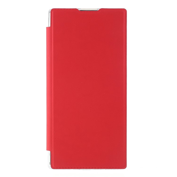 For Samsung Galaxy Note 10 / Note 10 5G Leather with Mirror Cell Covering  - Red-10