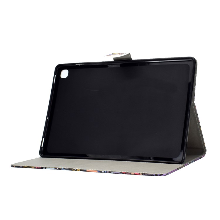 Pattern Leather Tablet Case for Samsung Galaxy Tab S5e SM-T720 - Piano-5