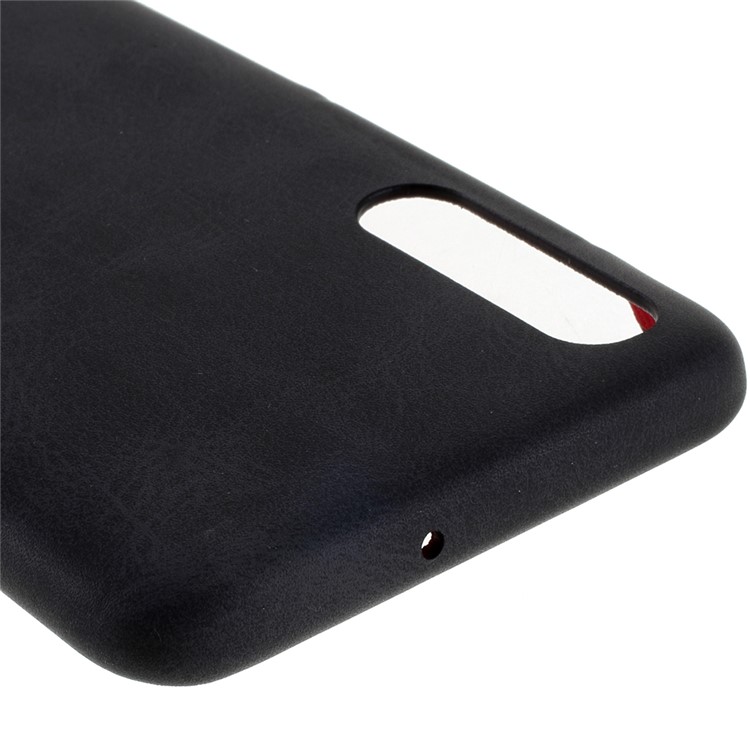 X-LEVEL Vintage Series PU Leather Coated PC Phone Casing for Samsung Galaxy A50 - Black-10