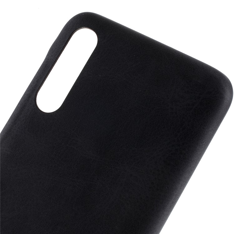 X-LEVEL Vintage Series PU Leather Coated PC Phone Casing for Samsung Galaxy A50 - Black-5