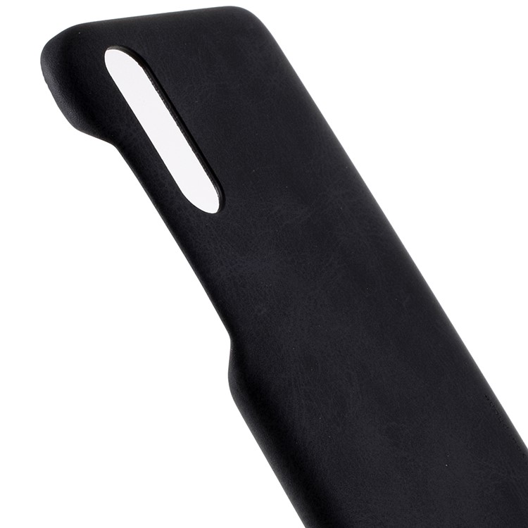 X-LEVEL Vintage Series PU Leather Coated PC Phone Casing for Samsung Galaxy A50 - Black-7