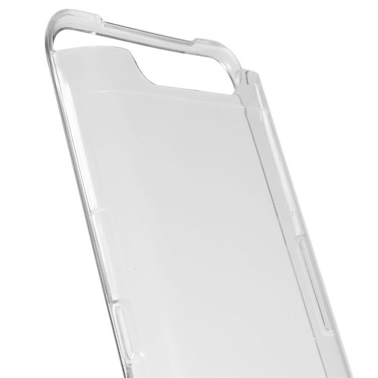 Cubierta De Cáscara De Teléfono Transparente Antideslizante Antideslizante De TPU De Nivel X Para Samsung Galaxy A80 / Galaxy A90