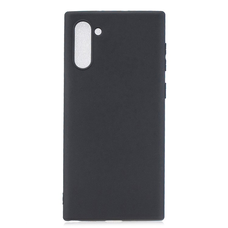 Solid Color Candy TPU Case for Samsung Galaxy Note 10/Note 10 5G - Black-2