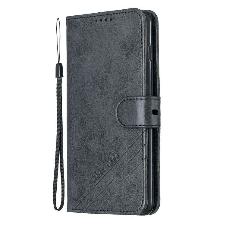 Étui En Cuir Avec Fentes Pour Cartes Pour Samsung Galaxy S10 Plus - Noir-2