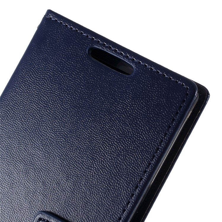 MERCURY GOOSPERY Bravo Diary Leather Wallet Case for Samsung Galaxy Note 10 Plus / Note 10 Plus 5G - Dark Blue-12