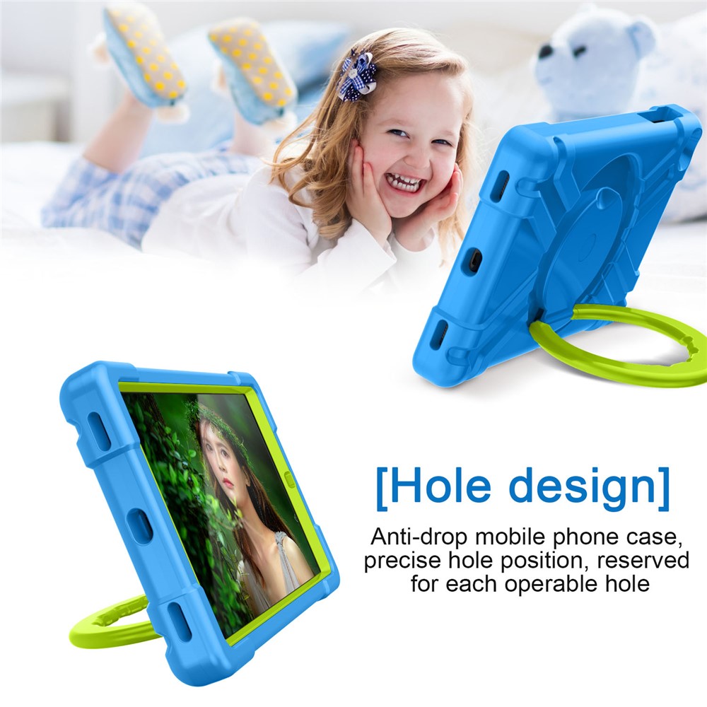 Shop 360° Swivel Kickstand PC + Silicone Tablet Casing for Samsung