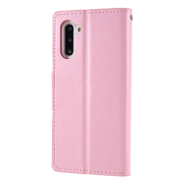 MERCURY GOOSPERY Sonata Diary Leather Wallet Mobile Casing for Samsung Galaxy Note 10 / Note 10 5G - Pink-3