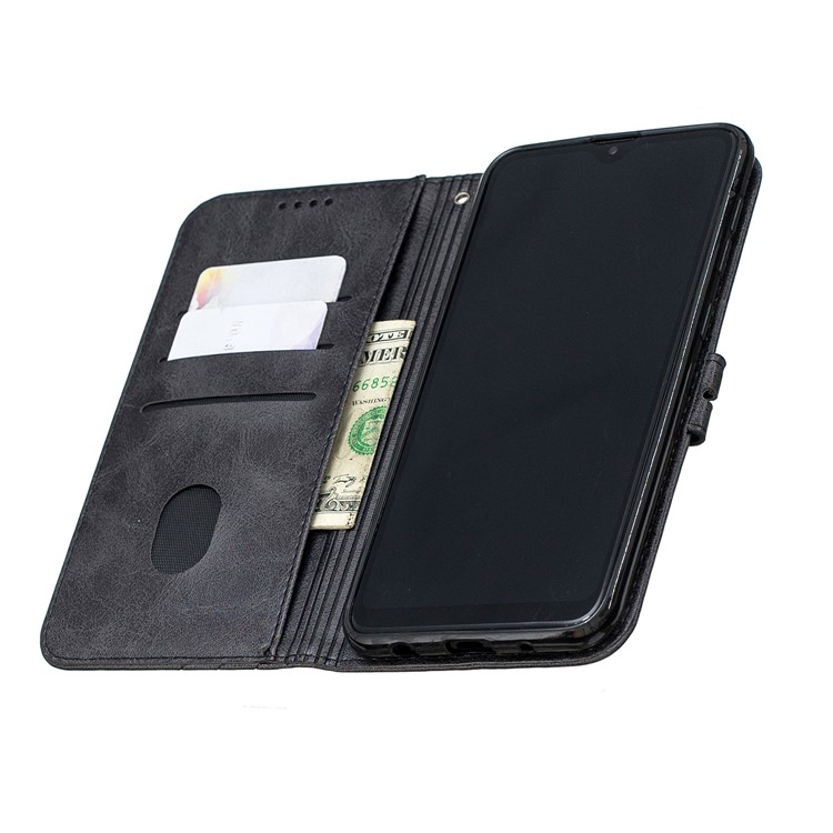 Wallet Leather Stand Case for Samsung Galaxy A10 / M10 - Black-8