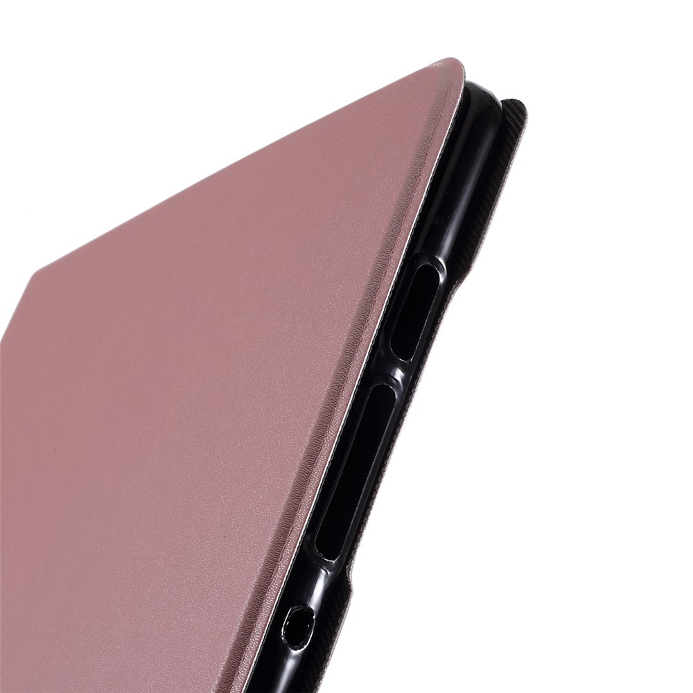 PU Leather Stand Tablet Protective Case for Samsung Galaxy Tab S6 T860 - Rose Gold-6