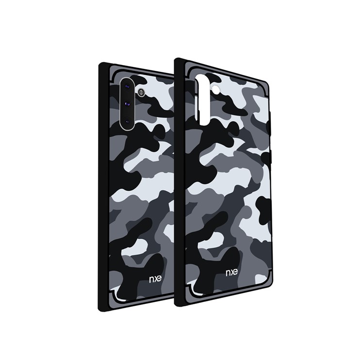 NXE Camouflage Pattern TPU Phone Cover for Samsung Galaxy Note 10/Note 10 5G - Grey-4