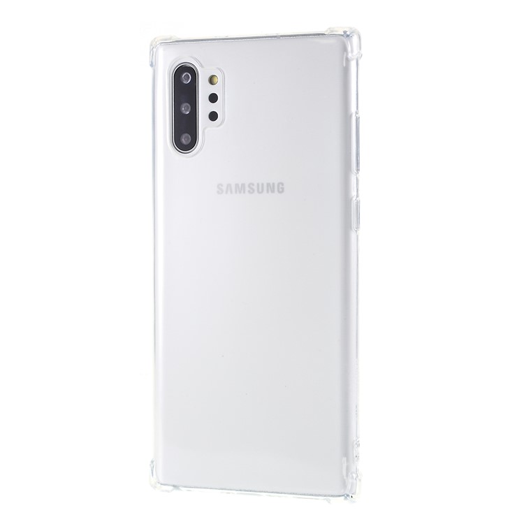 Clear Shock Absorption Soft TPU Phone Shell for Samsung Galaxy Note 10 Plus / Note 10 Plus 5G-2