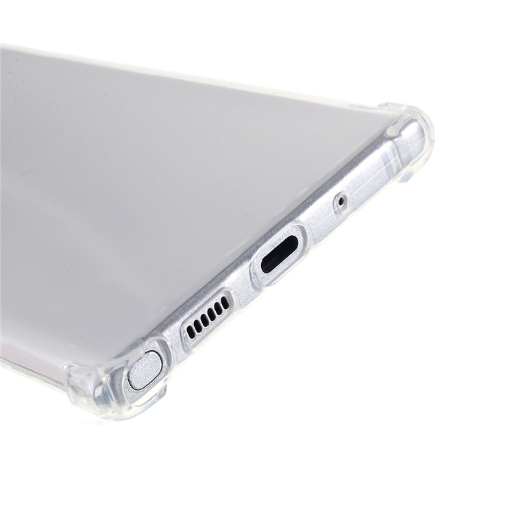 Clear Shock Absorption Soft TPU Phone Shell for Samsung Galaxy Note 10 Plus / Note 10 Plus 5G-6