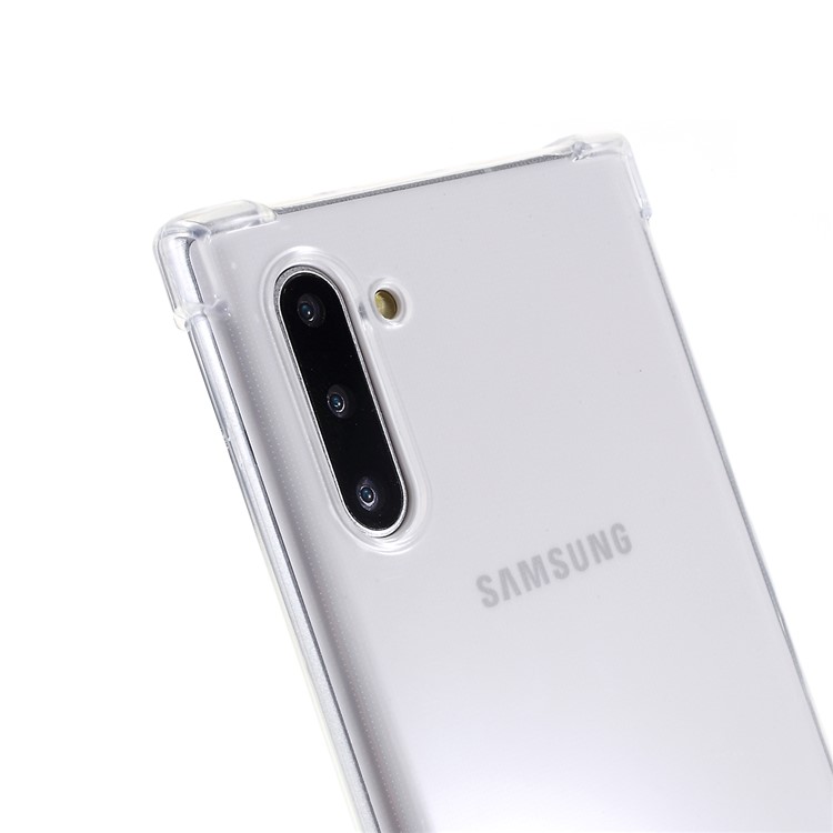 Clear Shock Absorption Soft TPU Phone Shell for Samsung Galaxy Note 10 / Note 10 5G-5