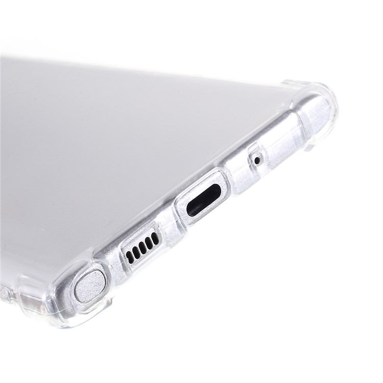 Clear Shock Absorption Soft TPU Phone Shell for Samsung Galaxy Note 10 / Note 10 5G-7