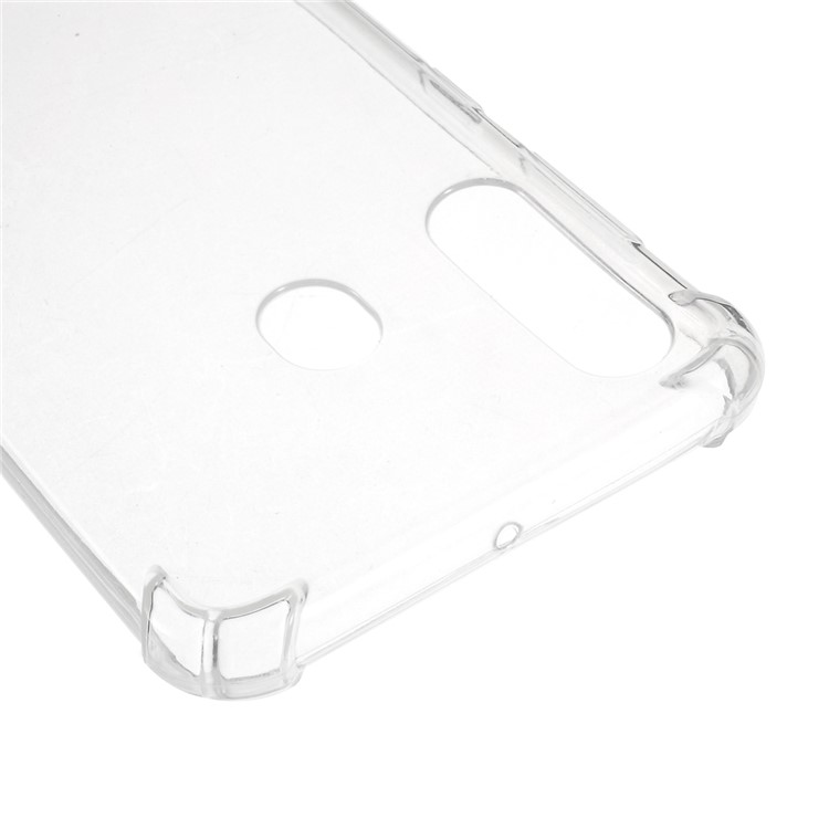 Drop-proof Clear TPU Mobile Phone Back Case for Samsung Galaxy A60-3