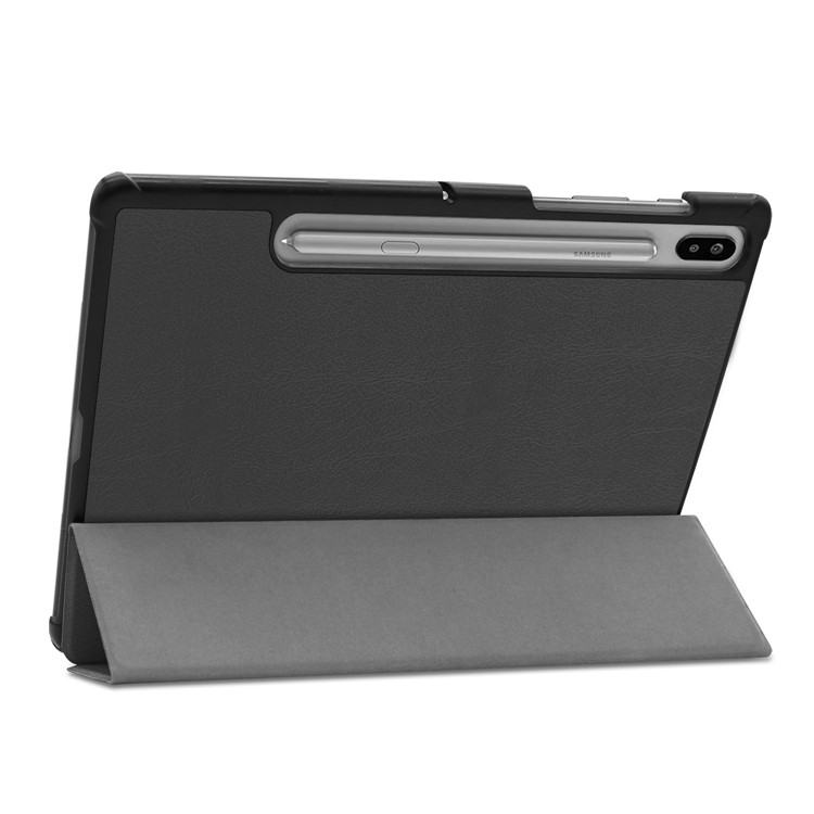 ENKAY Tri-fold Smart Leather + PC Stand Tablet Back Cover for Samsung Galaxy Tab S6 SM-T860 (Wi-Fi)/SM-T865 (LTE) - Black-8