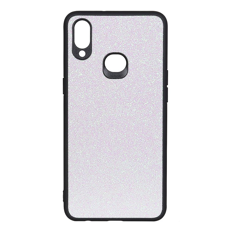 

Shinny PU Кожаный Чехол Для Телефона Для Samsung Galaxy A20S - Белый, Galaxy A20s