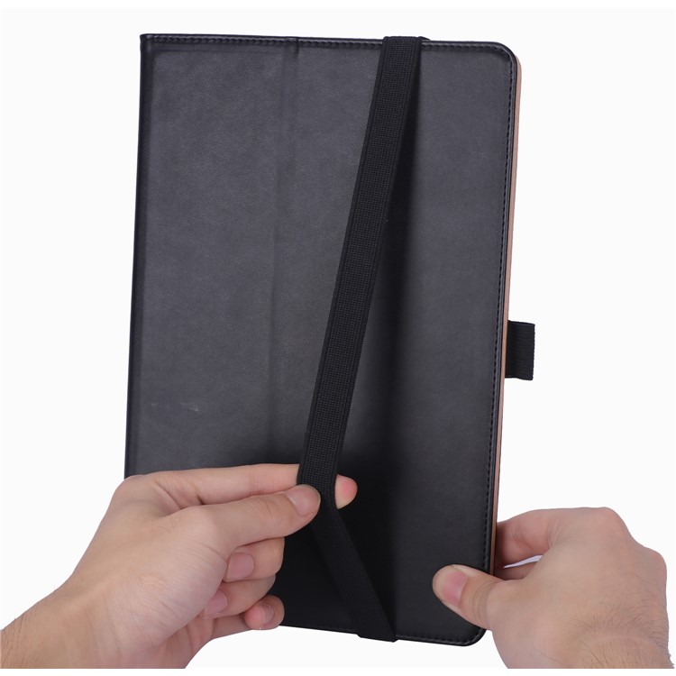 Leather Stand Card Holder Tablet Case for Samsung Samsung Galaxy Tab S6 T860 T865 - Black-14