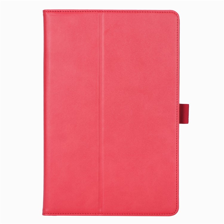 Leather Stand Card Holder Tablet Case for Samsung Samsung Galaxy Tab S6 T860 T865 - Red-2