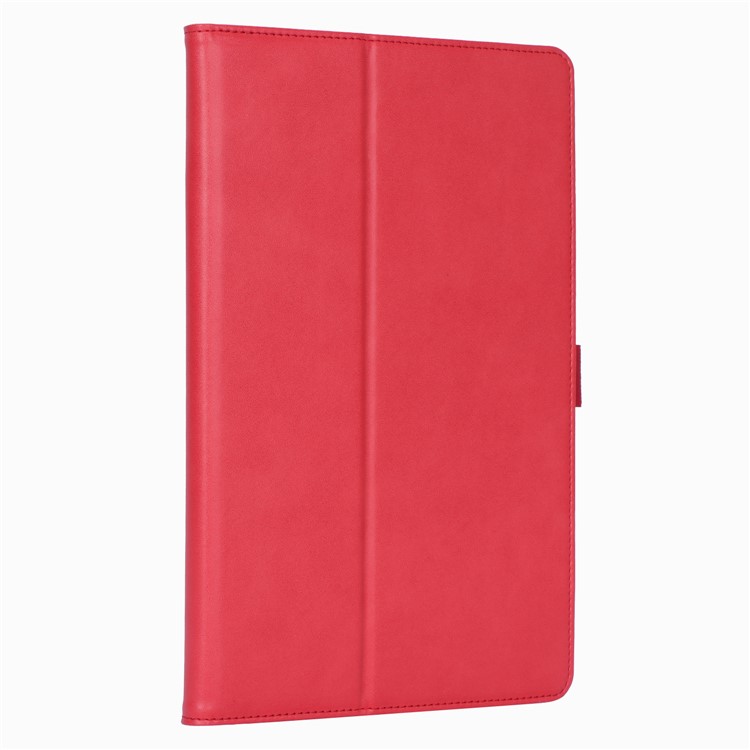 Leather Stand Card Holder Tablet Case for Samsung Samsung Galaxy Tab S6 T860 T865 - Red-4