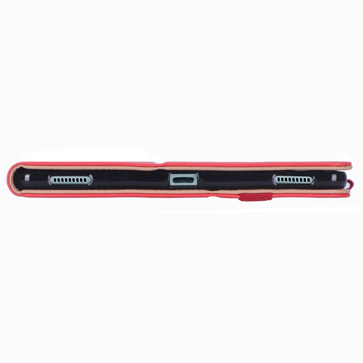 Leather Stand Card Holder Tablet Case for Samsung Samsung Galaxy Tab S6 T860 T865 - Red-6