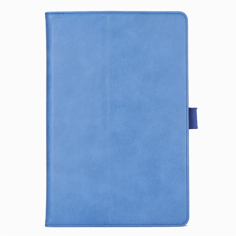 Leather Stand Card Holder Tablet Case for Samsung Samsung Galaxy Tab S6 T860 T865 - Blue-2