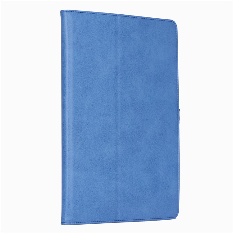Leather Stand Card Holder Tablet Case for Samsung Samsung Galaxy Tab S6 T860 T865 - Blue-4