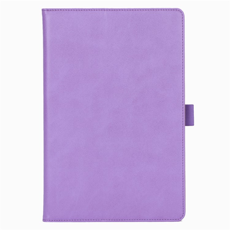 Suporte De Couro Titular Do Cartão Tablet Case Para Samsung Samsung Galaxy Tab S6 T860 T865 - Roxa-2
