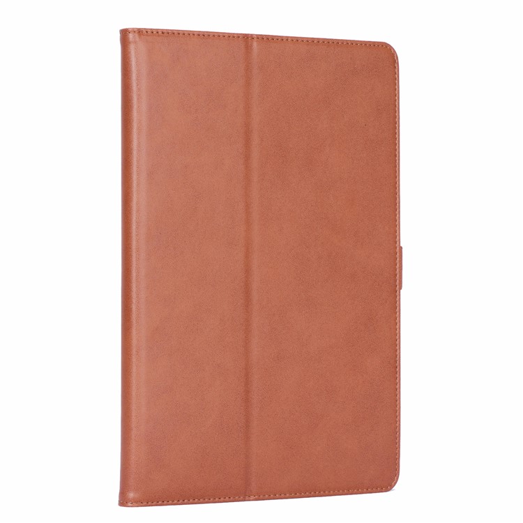 Leather Stand Card Holder Tablet Case for Samsung Samsung Galaxy Tab S6 T860 T865 - Brown-4