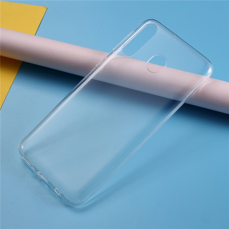 Soft TPU Phone Shell Cover for Samsung Galaxy M30/A40s - Transparent-9